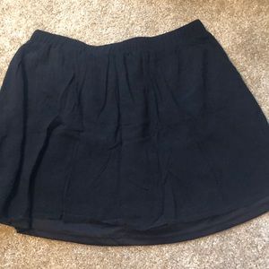 Basic black skirt